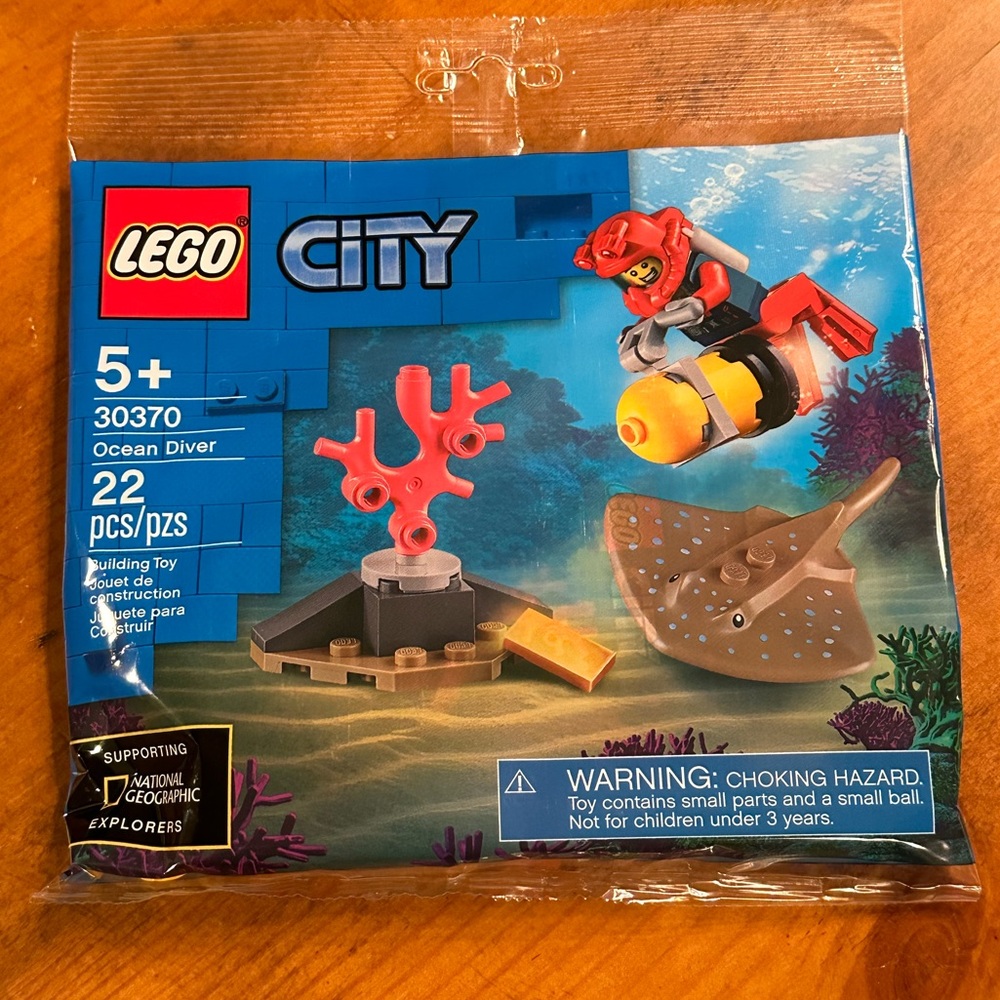 NEW LEGO City Ocean Diver 30370 5+ RETIRED